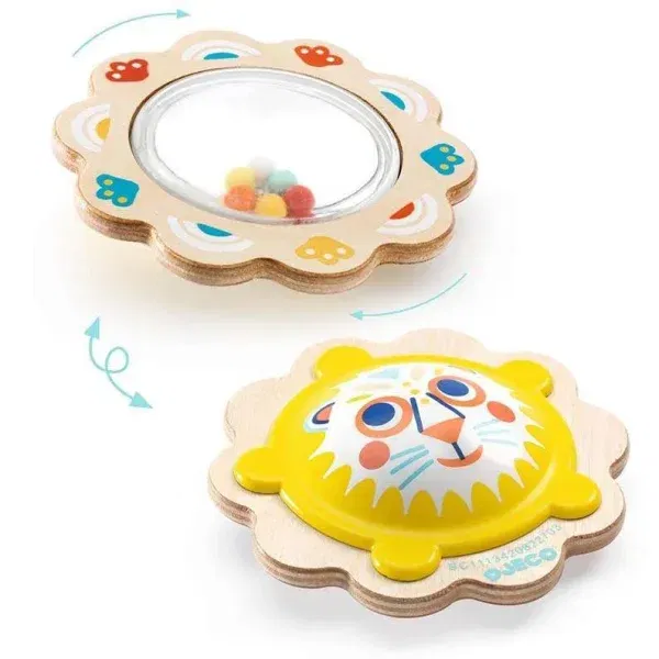 Sonaglio specchio con palline BabyCup Djeco