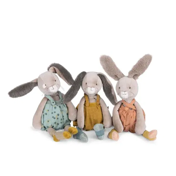 Pupazzo Coniglio Salvia Trois petits lapins Moulin Roty
