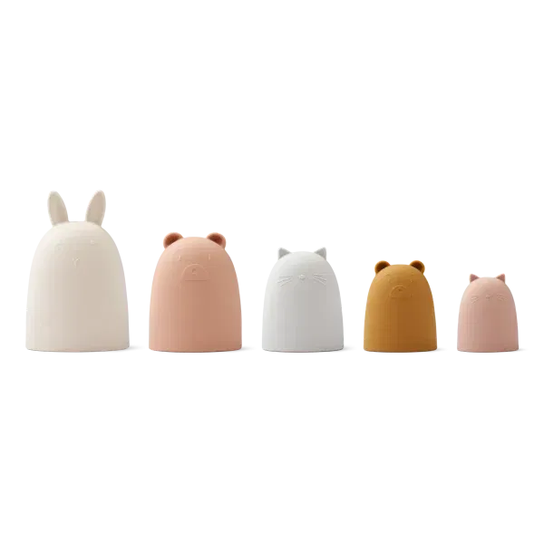 Impilabile Matrioshka animali Anneli rose mix LIEWOOD
