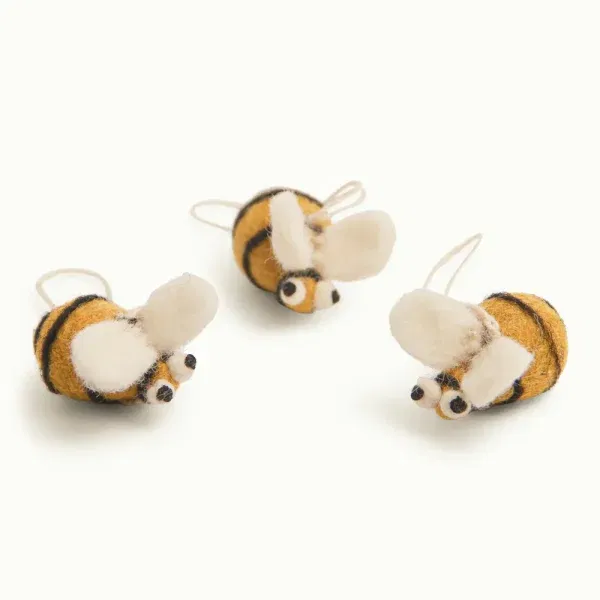 Pendenti in feltro set 3 api GRY & SIF