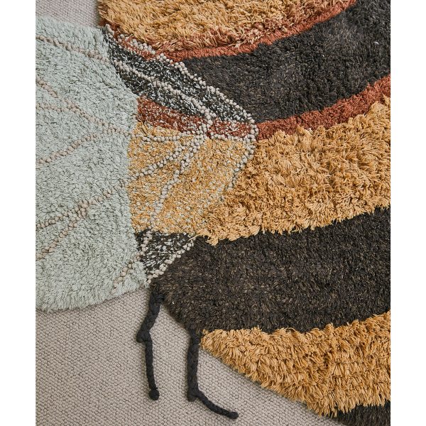 Tappeto sagomato Ape Planet Bee Collection Lorena Canals