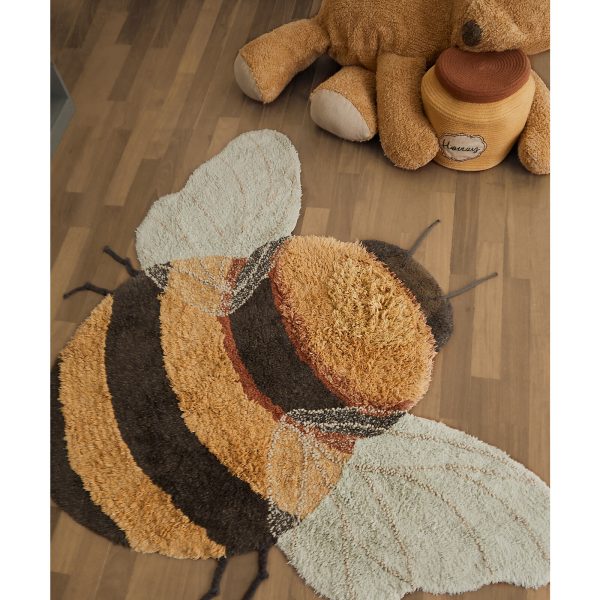 Tappeto sagomato Ape Planet Bee Collection Lorena Canals