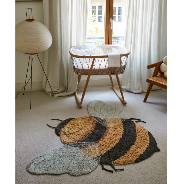 Tappeto sagomato Ape Planet Bee Collection Lorena Canals