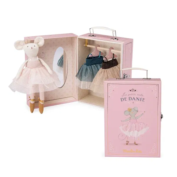 Cofanetto topo ballerina La petite école de danse Moulin Roty