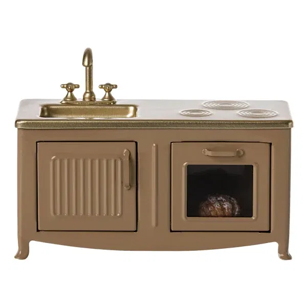 Cucina vintage topo marrone Maileg