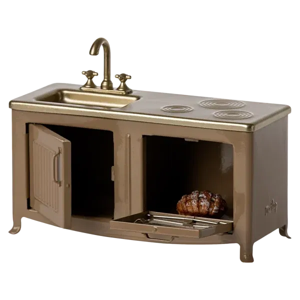 Cucina vintage topo marrone Maileg