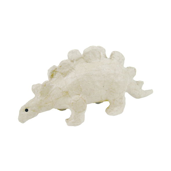 Figura STEGOSAURO di cartapesta da decorare Decopatch