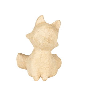 Figura VOLPE di cartapesta da decorare Decopatch