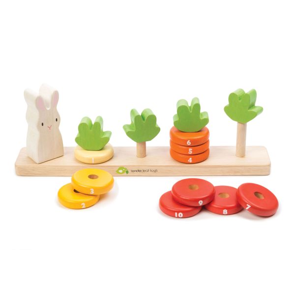 Gioco impilabile Counting Carrots Tender Leaf