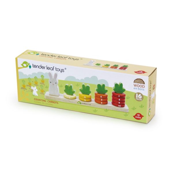 Gioco impilabile Counting Carrots Tender Leaf