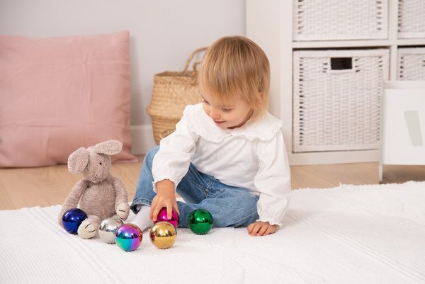 Set 6 palle sensoriali Mystery color Tickit