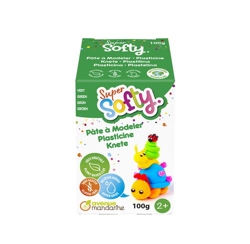 Super softy plastilina vegetale 100 gr VERDE Avenue Mandarine