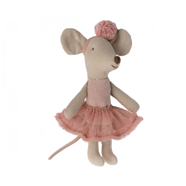 Topino pupazzo ballerina little sister Maileg