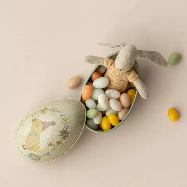 Uovo di Pasqua in metallo pulcino Maileg