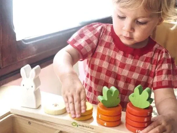 Gioco impilabile Counting Carrots Tender Leaf