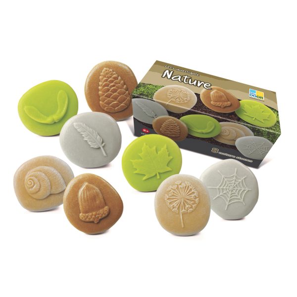 Set 8 pietre sensoriali Natura Yellow Door