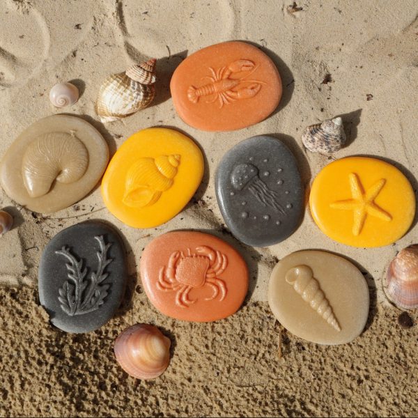 Set 8 pietre sensoriali Spiaggia Yellow Door
