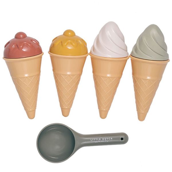 Set spiaggia coni gelato Little Dutch