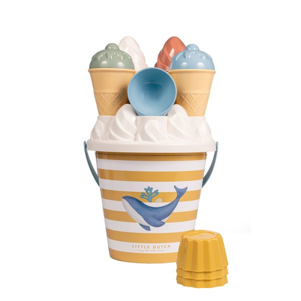 Set spiaggia crea gelati e cupcake blue Little Dutch
