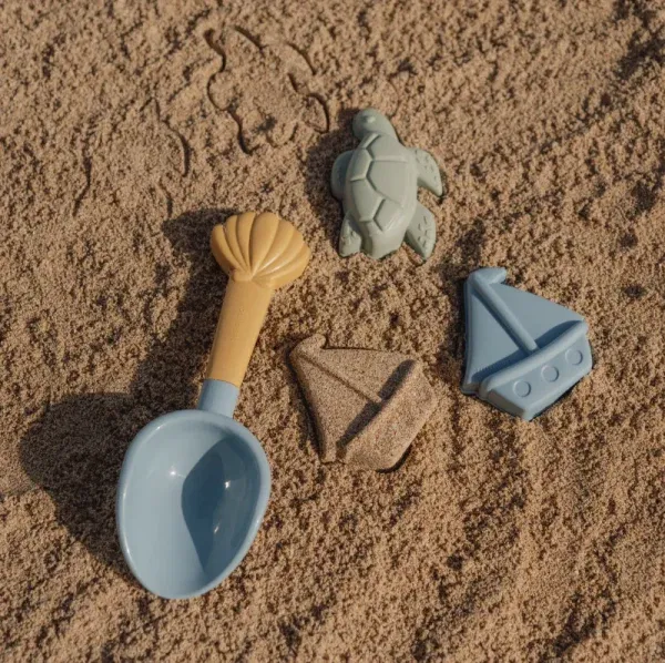 Set spiaggia palette e formine boat Little Dutch