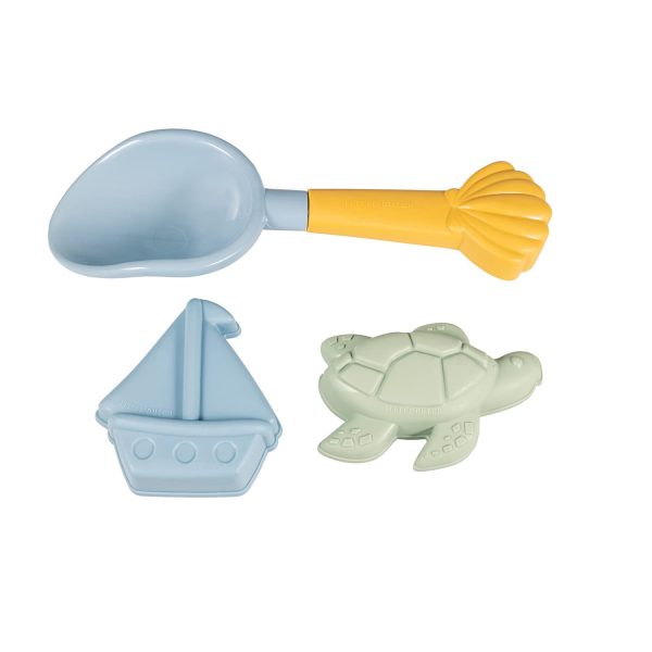Set spiaggia palette e formine boat Little Dutch