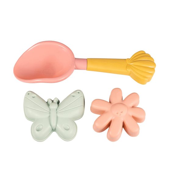 Set spiaggia palette e formine flower Little Dutch