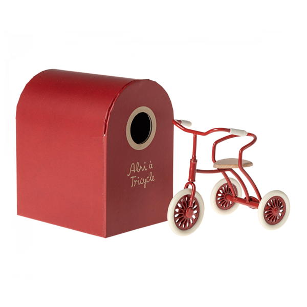 Triciclo per Topi Abri rosso Maileg