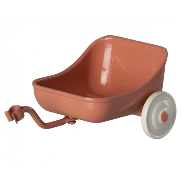 Carrellino per triciclo Topi corallo Maileg