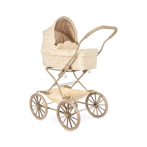 Carrozzina bambole vintage multi star - Konges sløjd