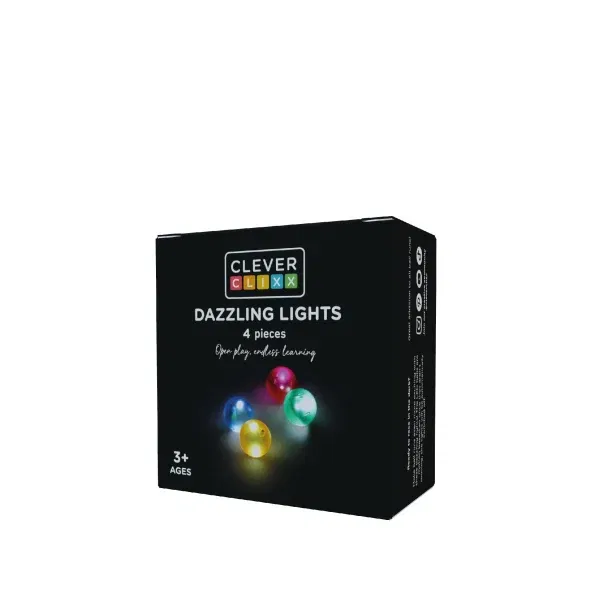Cleverclixx Balls Pack Dazzling Lights 4 pezzi