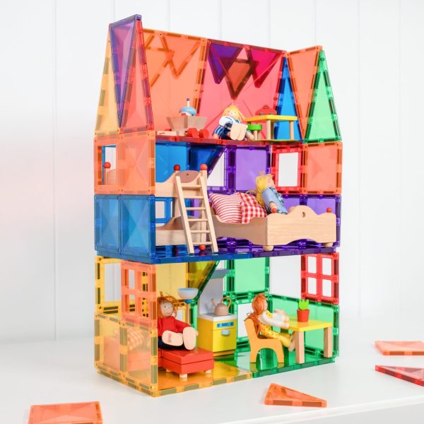 Connetix tiles costruzioni magnetiche 60 Pezzi Starter Pack + CARTE