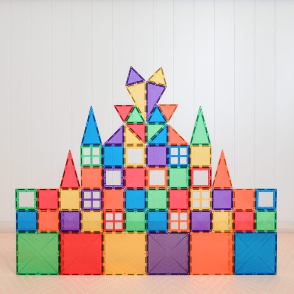 Connetix tiles costruzioni magnetiche 60 Pezzi Starter Pack + CARTE