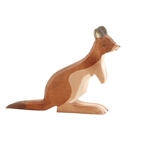 Figura legno papà Canguro - Ostheimer