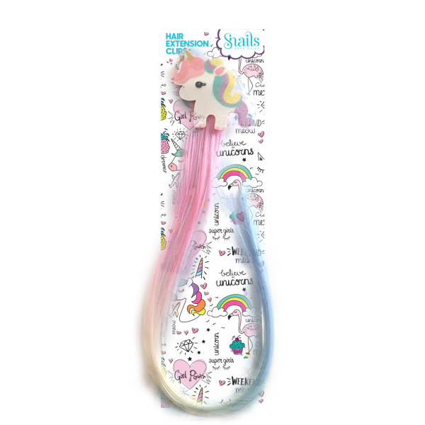 Hair extension clip Ponycorn Snails