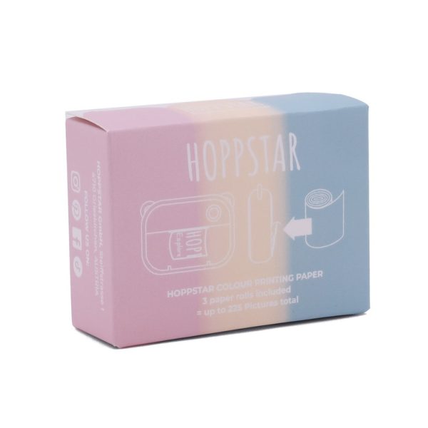 Rotolini carta COLOR per macchina Artist Hoppstar