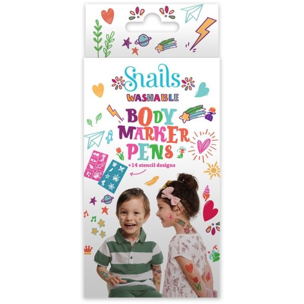 Set 14 Body Marker pens Snails