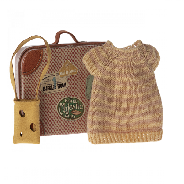 Set abito e borsa in valigia big sister Maileg