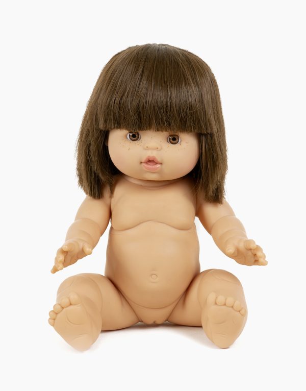 Bambola Baby Doll Jeanne con capelli Paola Reina
