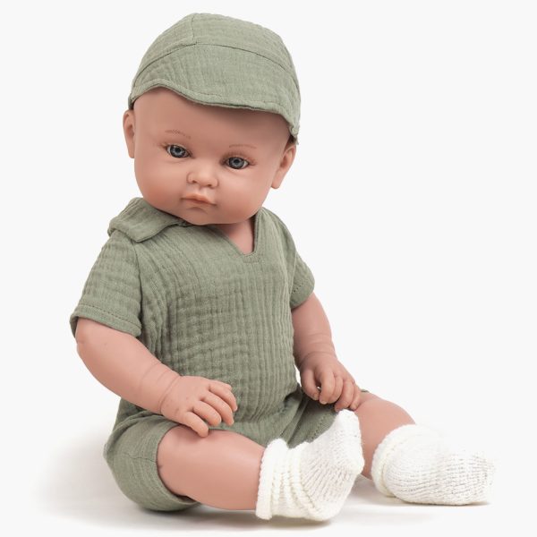 Bambola Les Poupées réalistes Bambinis Yann 47cm Paola Reina