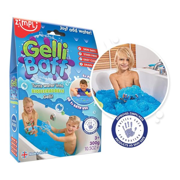 Bagno sensoriale Gelli Baff blu Zimpli kids