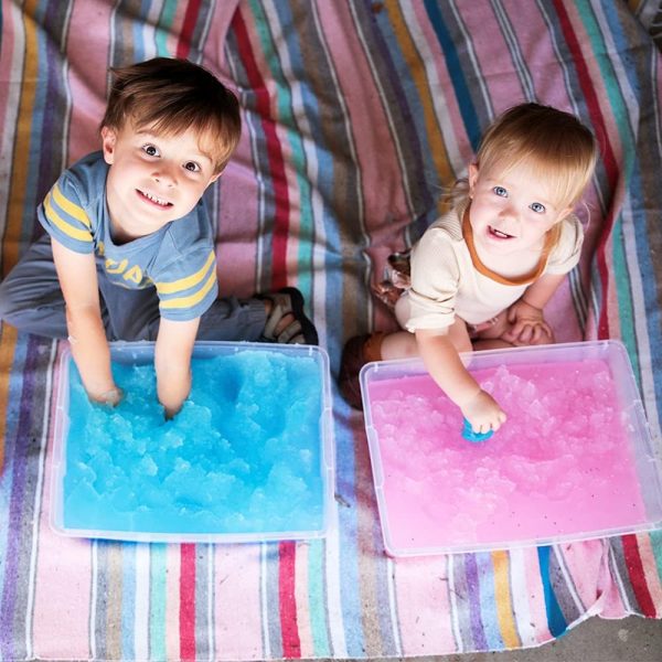 Bagno sensoriale Gelli Baff blu Zimpli kids
