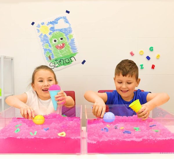 Bagno sensoriale Gelli Baff fucsia Zimpli kids
