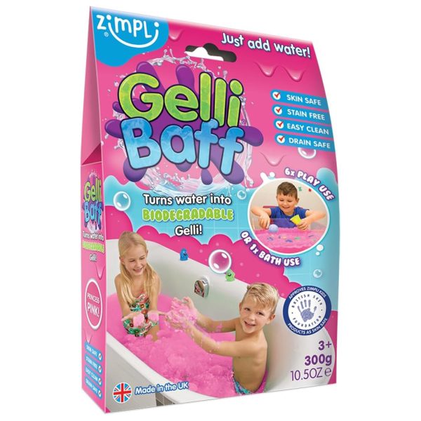 Bagno sensoriale Gelli Baff fucsia Zimpli kids