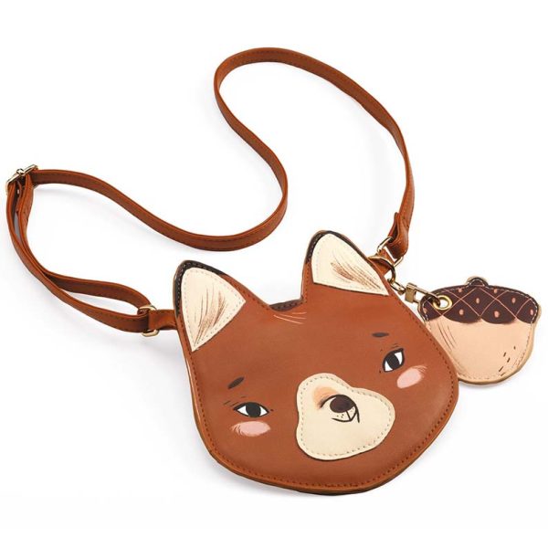 Borsetta tracolla bambini Animal bag fox Djeco