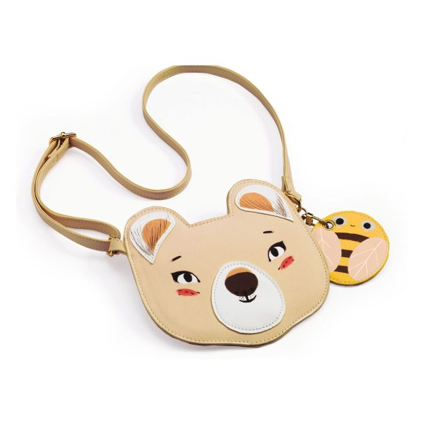 Borsetta tracolla bambini Animal bag teddy Djeco