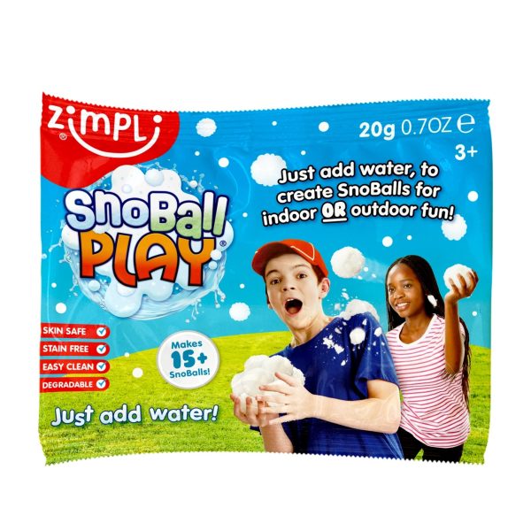 Bustina sensoriale SnoBall play Zimpli kids