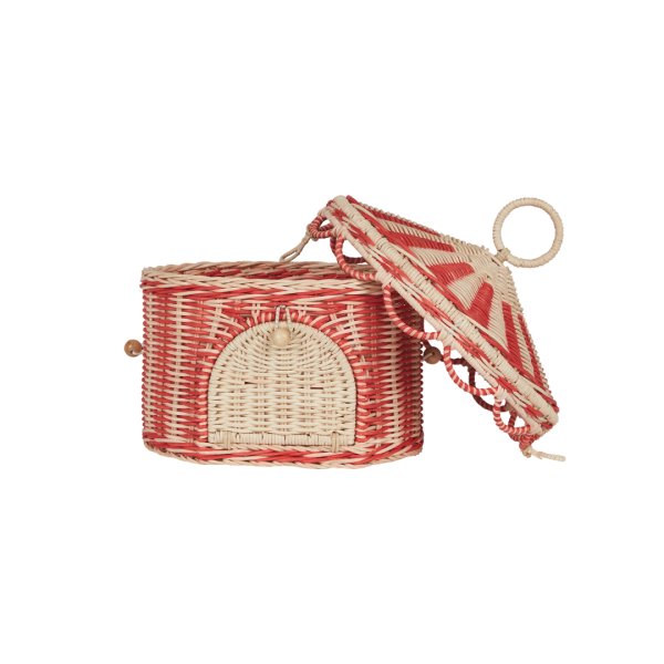 Cestino in rattan CIRCUS TENT basket OlliElla