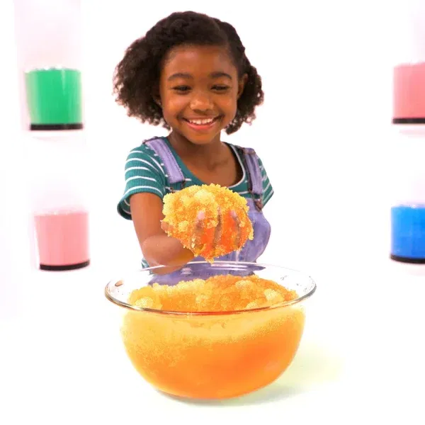 Glitter Gelly Play arancio Zimpli kids