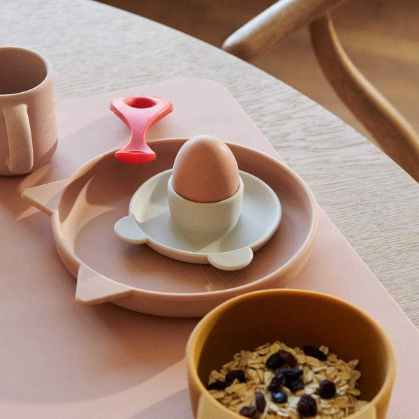 Set 4 porta uovo silicone Janus rose LIEWOOD