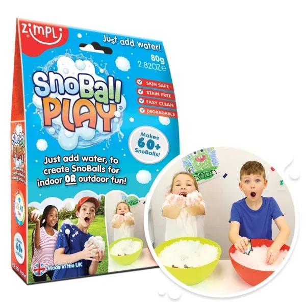 Neve sensoriale SnoBall Battle Pack Zimpli kids